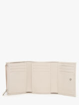 Longchamp Le roseau Portefeuille Beige-vue-porte